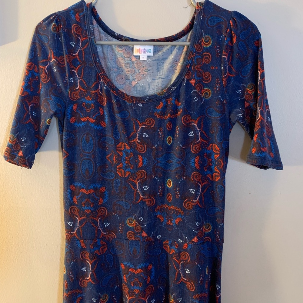 LuLaRoe dress, I don’t remember the exact name.